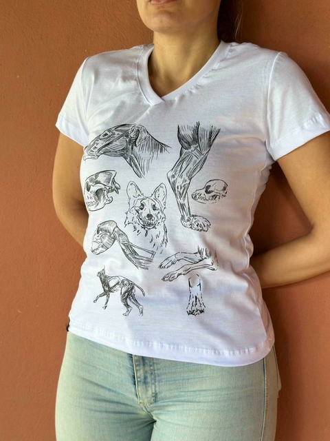 CANIS BLANCA - BABY LOOK - comprar online