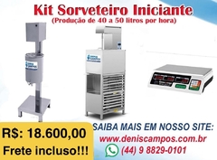 kit Sorvetes 40/50 Litros/h - comprar online