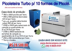 Picoleteira Turbo 900 a 1.000 picolés hora