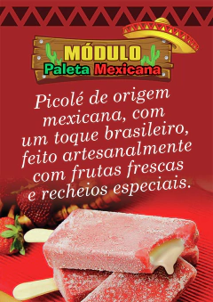 Curso de Paletas Mexicanas.(Apostila+vídeo-aulas) na internet