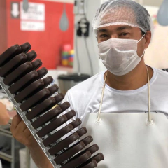 Curso de Picolés, somente assessoria. - Denis Campos Curso de Sorvetes e Equipamentos