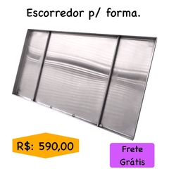 Escorredor de forma para desenformador
