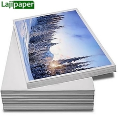 Papel Fotográfico Glossy Brilhante 120g - A4 - Pacote 20 fls