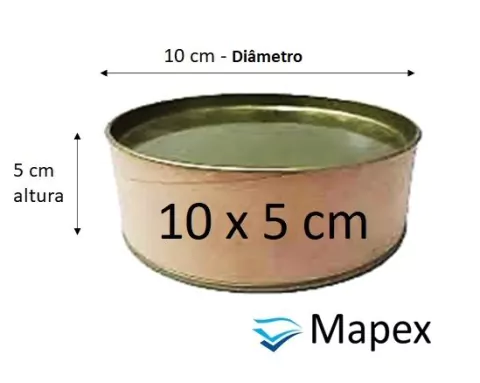 Tubolata Kraft 10x 5 cm