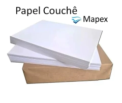 PAPEL COUCHÊ FOSCO 250G - SRA3 - 32x45 cm PCT 125 Fls