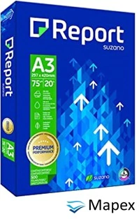 Papel Sulfite A3 75g - 500 fls