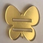 Passante BORBOLETA DOURADA