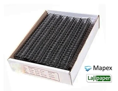 Wire-o 3x1 - 5/16" A4 - 50fls PRETO - CAIXA c/ 100un