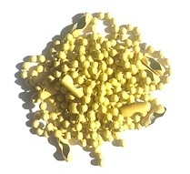 Corrente de Bolinha AMARELA - comprar online