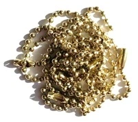 Corrente de Bolinha DOURADA - comprar online