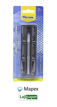 Estilete Especial Precisão 6 Pontas