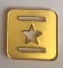 Passante ESTRELA MINI DOURADA