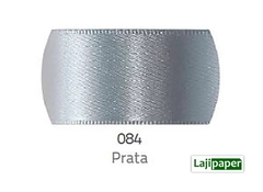 FITA DE CETIM 38MM 10M PRATA 084