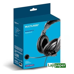 Fone com Microfone P2 Profissional Giant PH049 Multilaser - comprar online