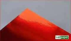 PAPEL LAMICOTE METALLIK VERMELHO 255G - A4 - PACOTE 10 FOLHAS - comprar online