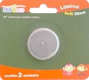 Lâmina para Estilete Rotativo 28mm c/ 2un