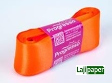 FITA DE CETIM 38MM 10M LARANJA NEON 278