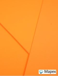 PAPEL COLOR PLUS NEON 180g - A4 - LARANJA - PACOTE 20 FOLHAS
