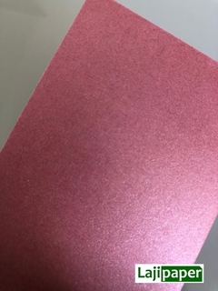 Papel Perolizado 180g - A4 - Rosa Quartz - Pacote 10 folhas - comprar online