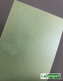 Papel Perolizado 180g - A4 - Verde Claro - Pacote 10 folhas - comprar online