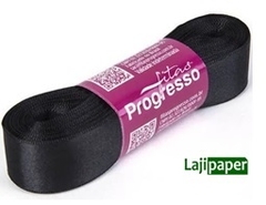 FITA DE CETIM 22MM 10M PRETO 219