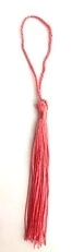 Tassel de seda - 8 cm UN - ROSA CORAL - comprar online