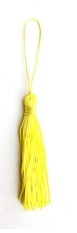 Tassel de fio náutico - 8 cm UN - AMARELO