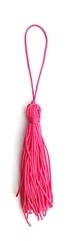 Tassel de fio náutico - 8 cm UN - ROSA PINK