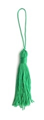 Tassel de fio náutico - 8 cm UN - VERDE BANDEIRA