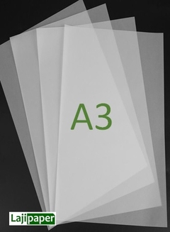 Papel Vegetal A3 - 102g - Embalagem com 50fls