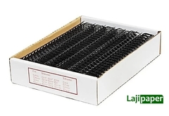 Wire-o 2X1 - 5/8" A4 - 120fls PRETO - CAIXA c/ 50un