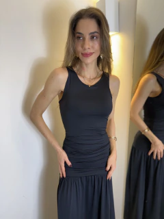 Vestido longo poliamida na internet