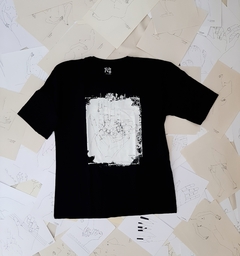T shirt Básica Estampa Manos - comprar online