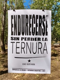 Afiche "Endurecerse sin perder la ternura"