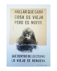 Estampa Alfonsina Storni - comprar online