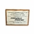 Placa institucional de bronce con base de madera barnizada - (copia)