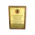 Placa de bronze personalizada