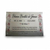 Placa recordatoria de aluminio - comprar online