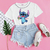 T SHIRT STITCH - COM PEDRARIAS