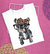 T SHIRT - DOG ANIMAL PRINT - SEM PEDRARIAS