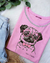 T SHIRT - DOG LOVERS - COM PEDRARIAS