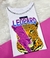 T SHIRT - LEOPARD RAIO - COM PEDRARIAS