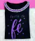 T SHIRT - LUXE BLACK - FEITA DE FÉ - COM PEDRARIAS