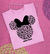 T SHIRT - MINNIE PRINT - SEM PEDRARIAS