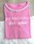 T SHIRT - LUXE PINK - QUE TODO MAL VIRE AMOR - COM PEDRARIAS BORDADAS