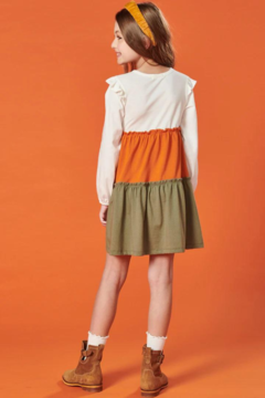 Vestido Borboleta 3 marias em Meia Malha Manga Longa - comprar online