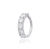 Meia Aliança Moissanite 5mm