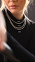 Colar Riviera Sarah 3mm 3 garras