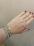 Pulseira Riviera Olhos Gregos Esmaltados - Sant’isa Joias