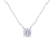 Colar Ponto de Luz Moissanite 8mm